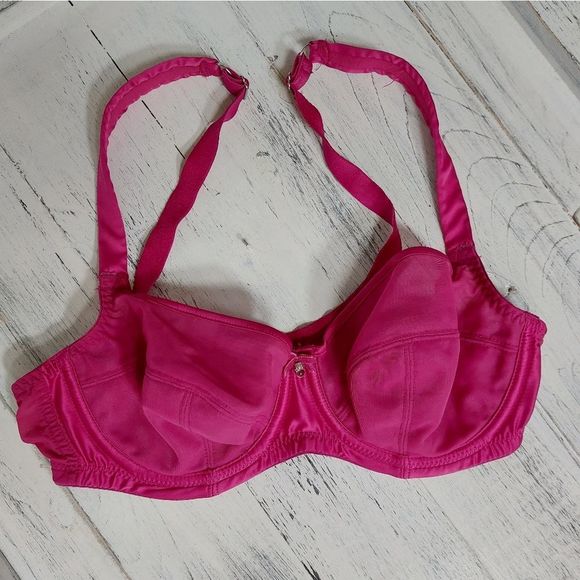 Panache lightly lined burgundy bra - Picture 1 of 6